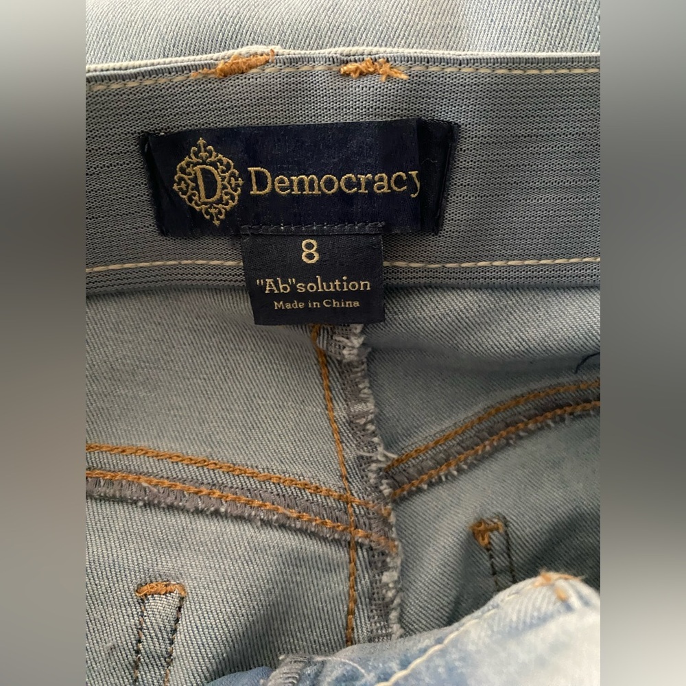Democracy// Absolution Skyrise Wide Leg Jeans With Released Hem - Picture 6 of 7
